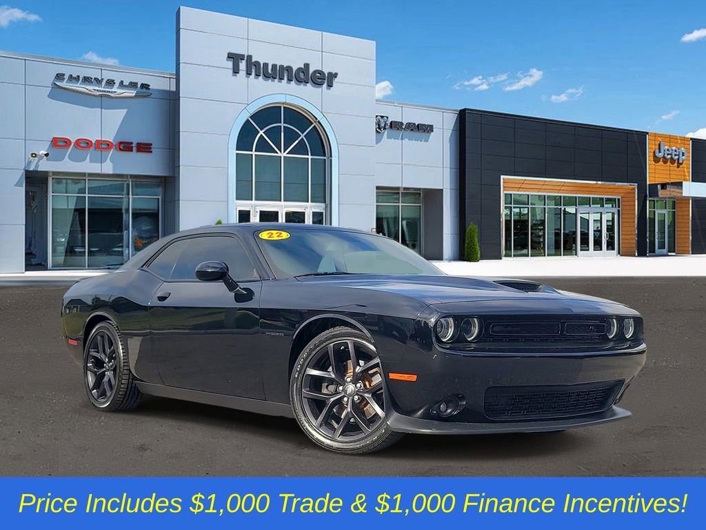 Used 2022 Dodge Challenger R/T w/ Blacktop Package 360° Tour