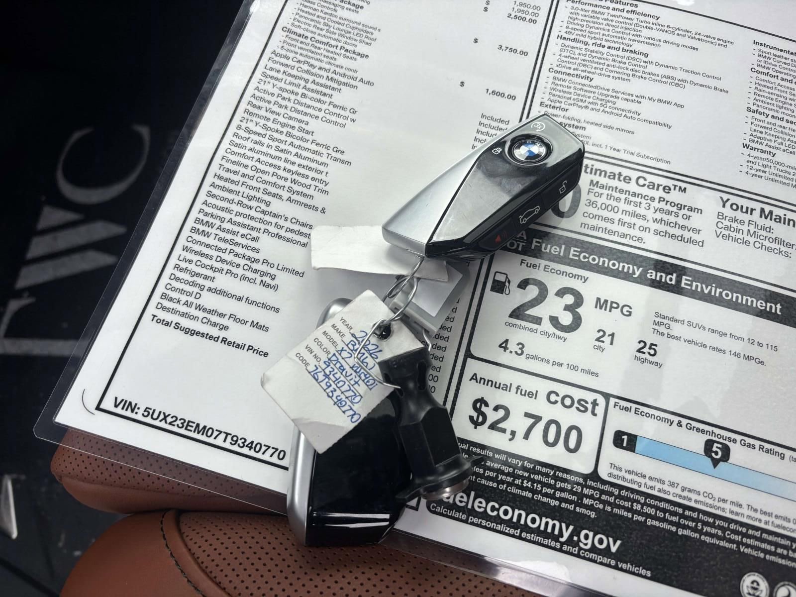 New 2026 BMW X7 xDrive40i w/ Executive Package image 36