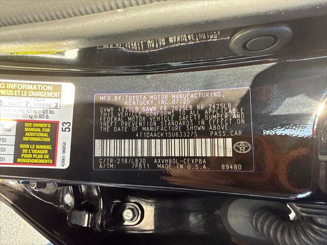 Certified 2025 Toyota Camry XSE FWD image 31