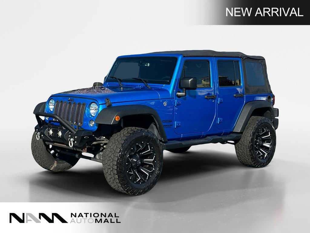 Used 2016 Jeep Wrangler Unlimited Sport w/ Quick Order Package 24S image 1
