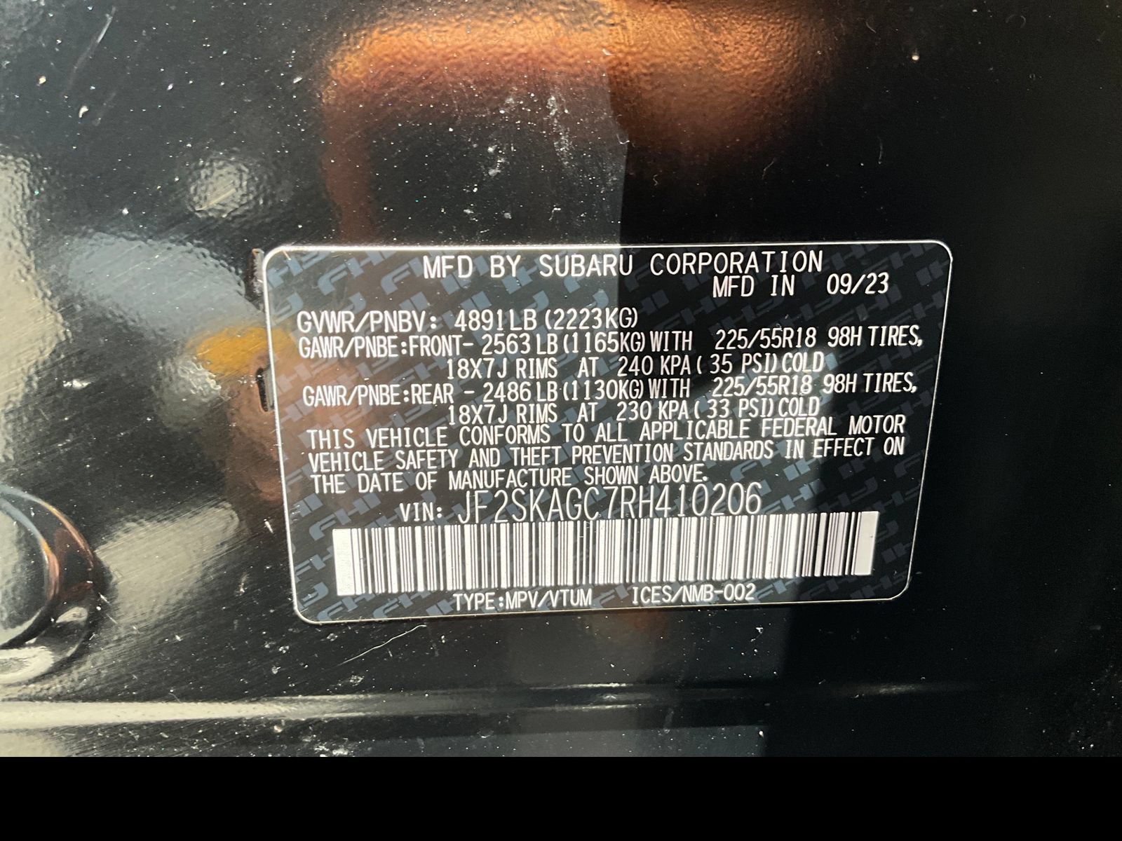 Certified 2024 Subaru Forester Sport AWD/4WD image 18