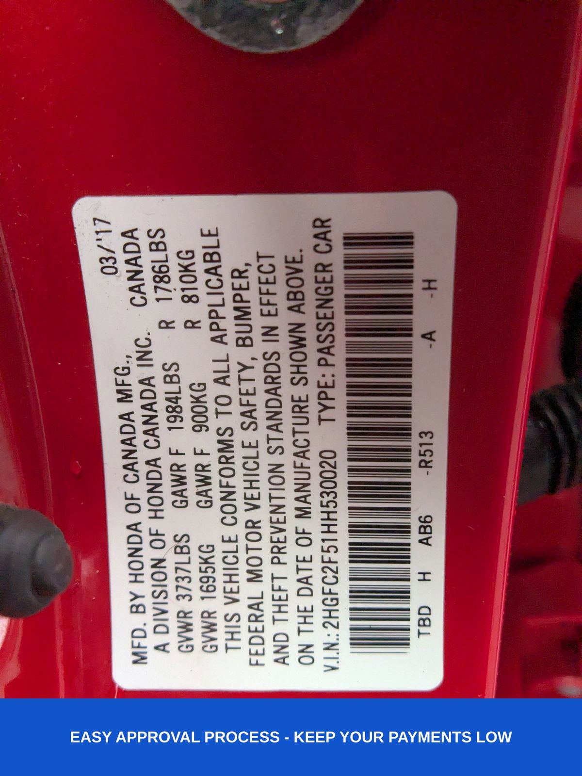 Used 2017 Honda Civic LX image 21