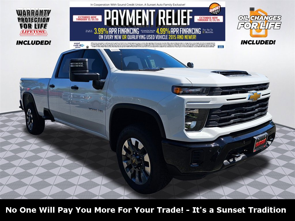 New 2025 Chevrolet Silverado 2500 Custom w/ Custom Value Package