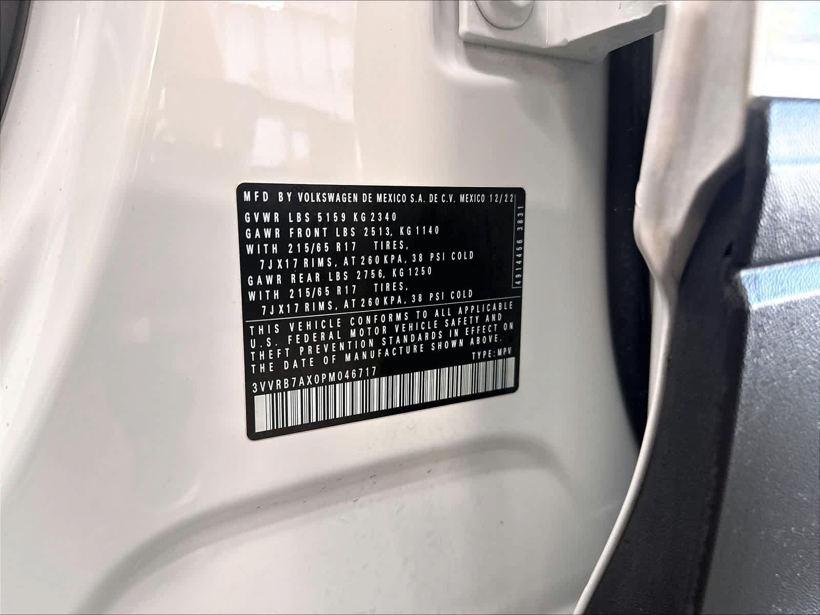 Used 2023 Volkswagen Tiguan S w/ Driver Assistance Package FWD image 22