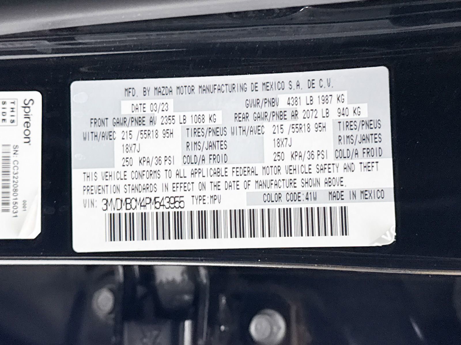Certified 2023 MAZDA CX-30 AWD 2.5 S w/ Preferred Package image 38