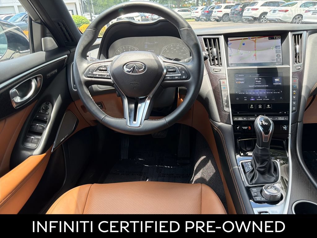Certified 2023 INFINITI Q50 Sensory RWD image 2