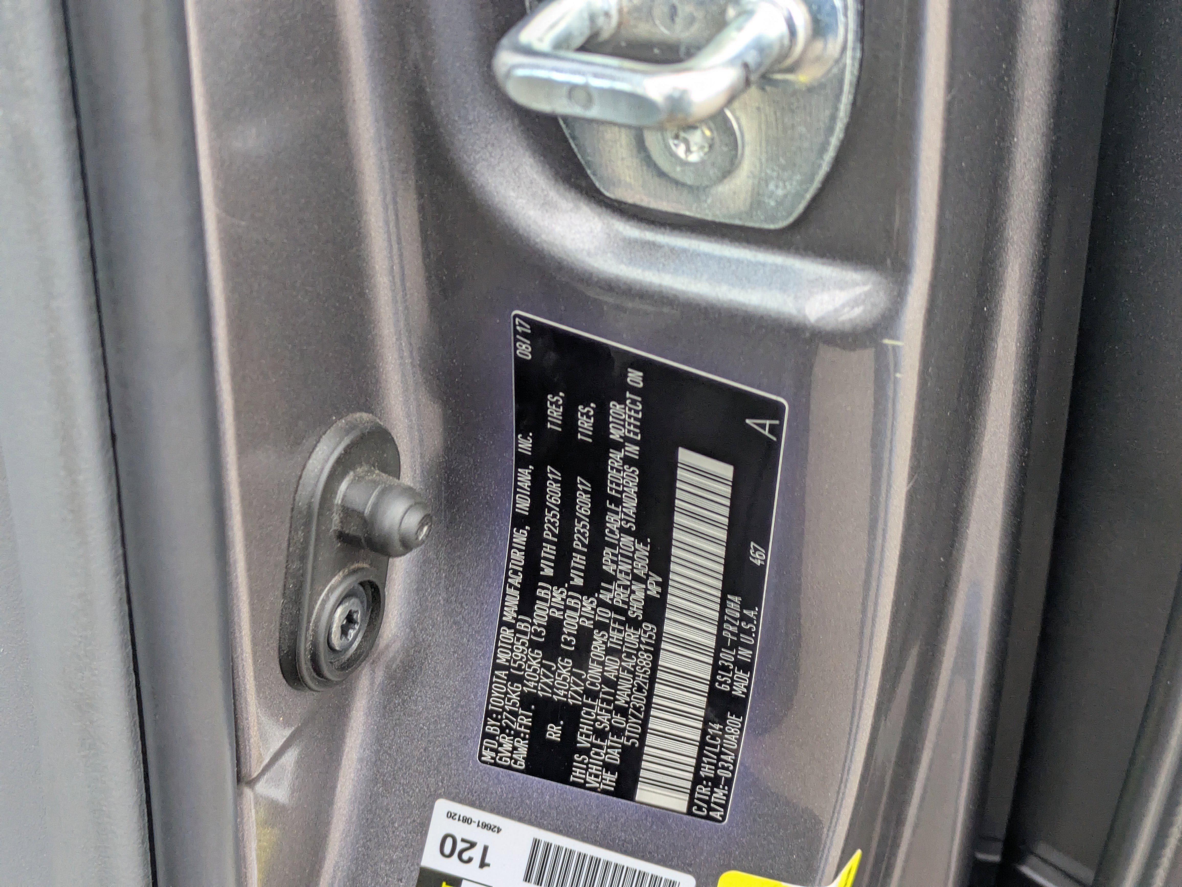 Used 2017 Toyota Sienna XLE w/ XLE Navigation Package FWD image 31