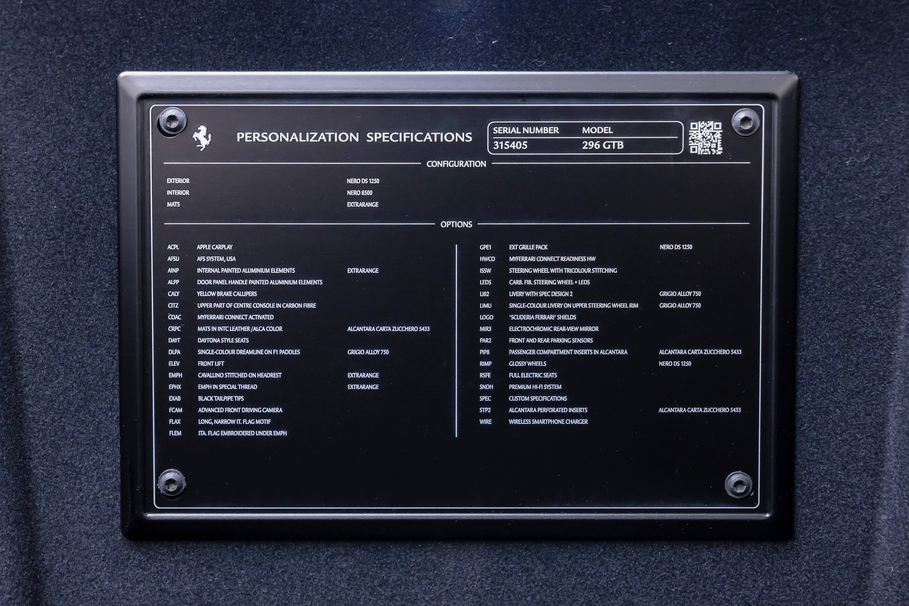 Certified 2025 Ferrari 296 GTB image 52