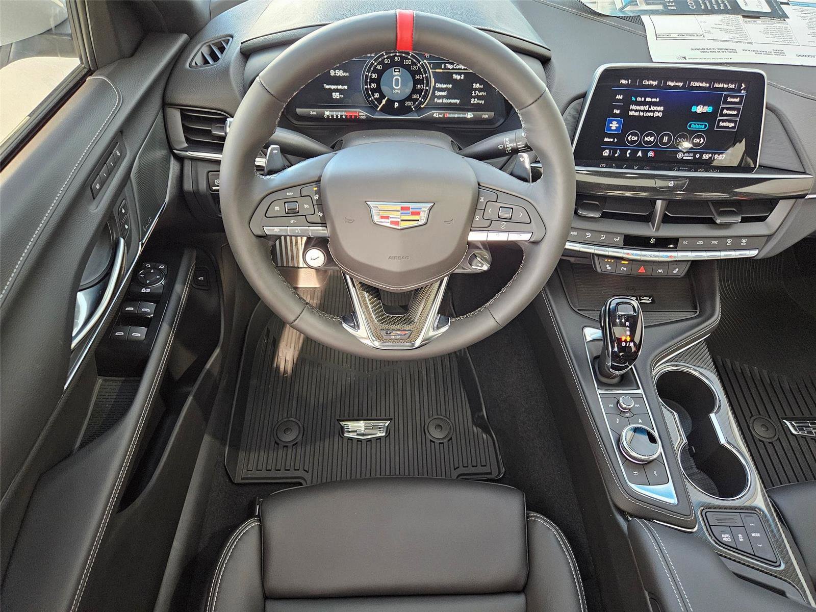 New 2026 Cadillac CT4 V Blackwing w/ LPO, Red Accent Package RWD image 14