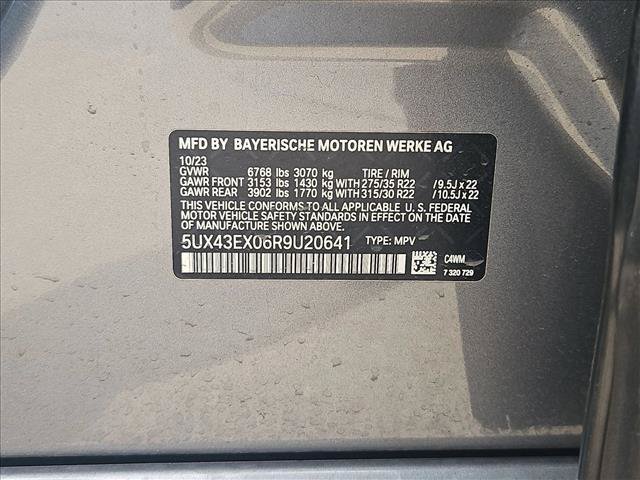 Used 2024 BMW X6 M60i AWD/4WD image 22