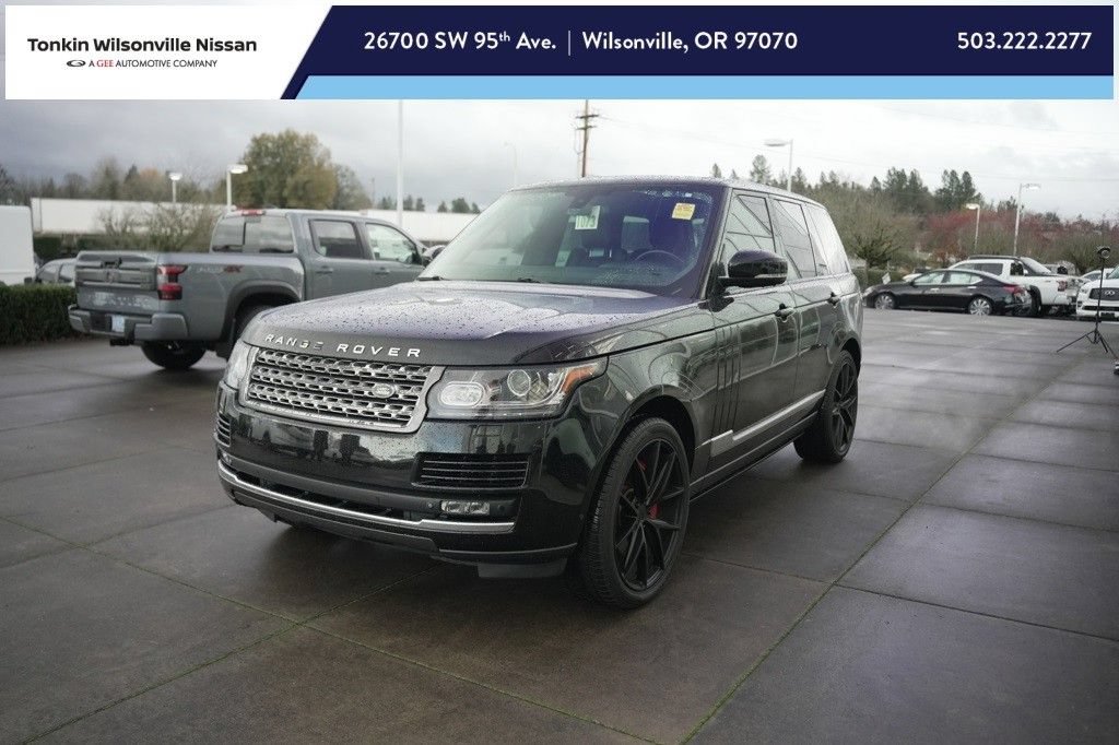 Used 2015 Land Rover Range Rover Supercharged AWD/4WD image 8