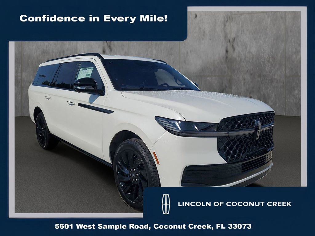 New 2025 Lincoln Navigator L Reserve w/ Jet Appearance Package