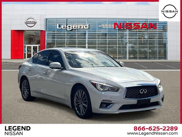Used 2023 INFINITI Q50 Luxe w/ Cargo Package image 1