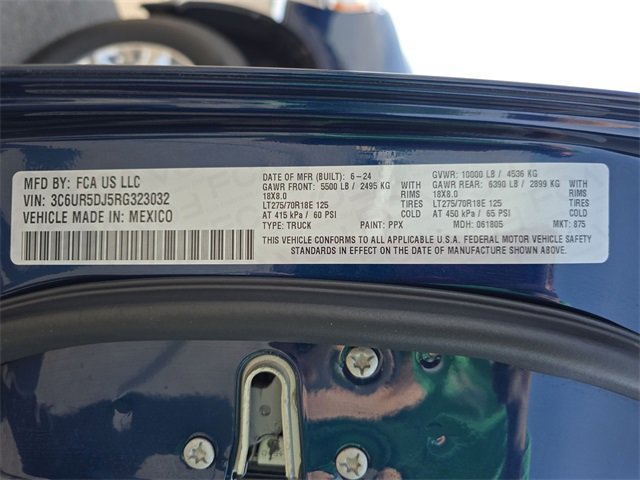 Used 2024 RAM 2500 Big Horn w/ Bed Utility Group image 12