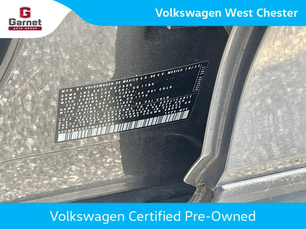 Certified 2023 Volkswagen Tiguan SE w/ Panoramic Sunroof Package AWD/4WD image 13