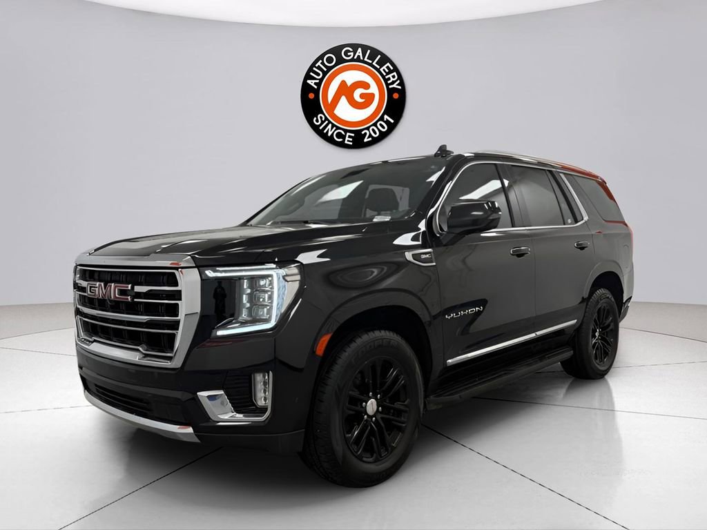 Used 2021 GMC Yukon SLT w/ SLT Premium Package AWD/4WD image 3