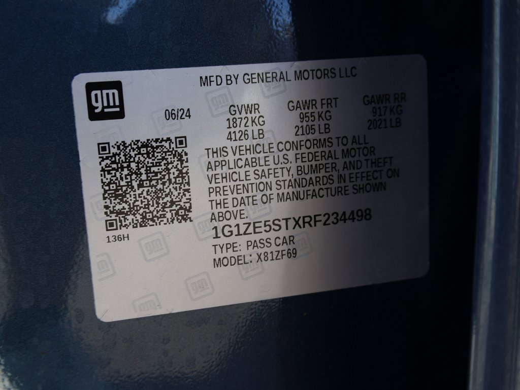 Certified 2024 Chevrolet Malibu LT image 44