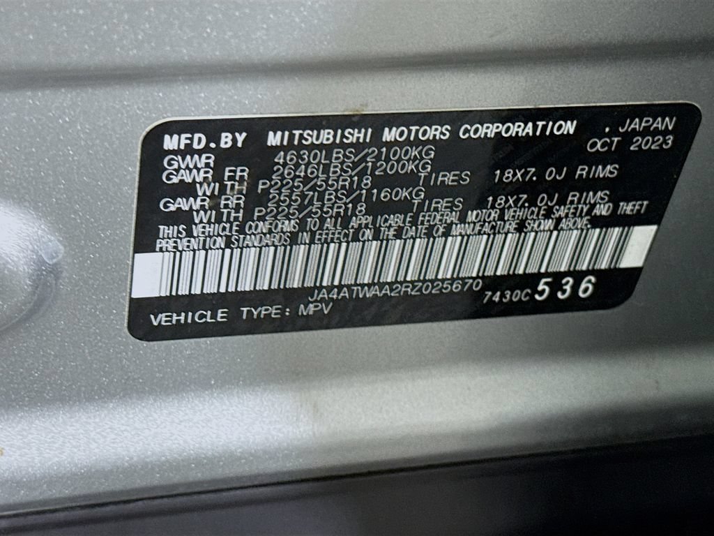 Used 2024 Mitsubishi Eclipse Cross SE AWD/4WD image 35