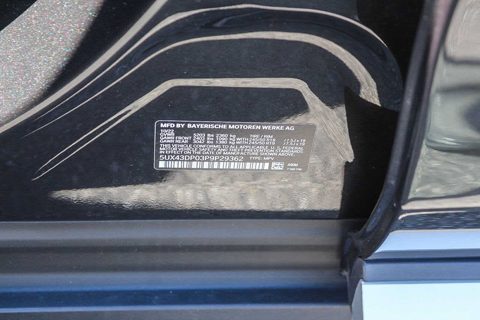 Used 2023 BMW X3 sDrive30i w/ Premium Package RWD image 30
