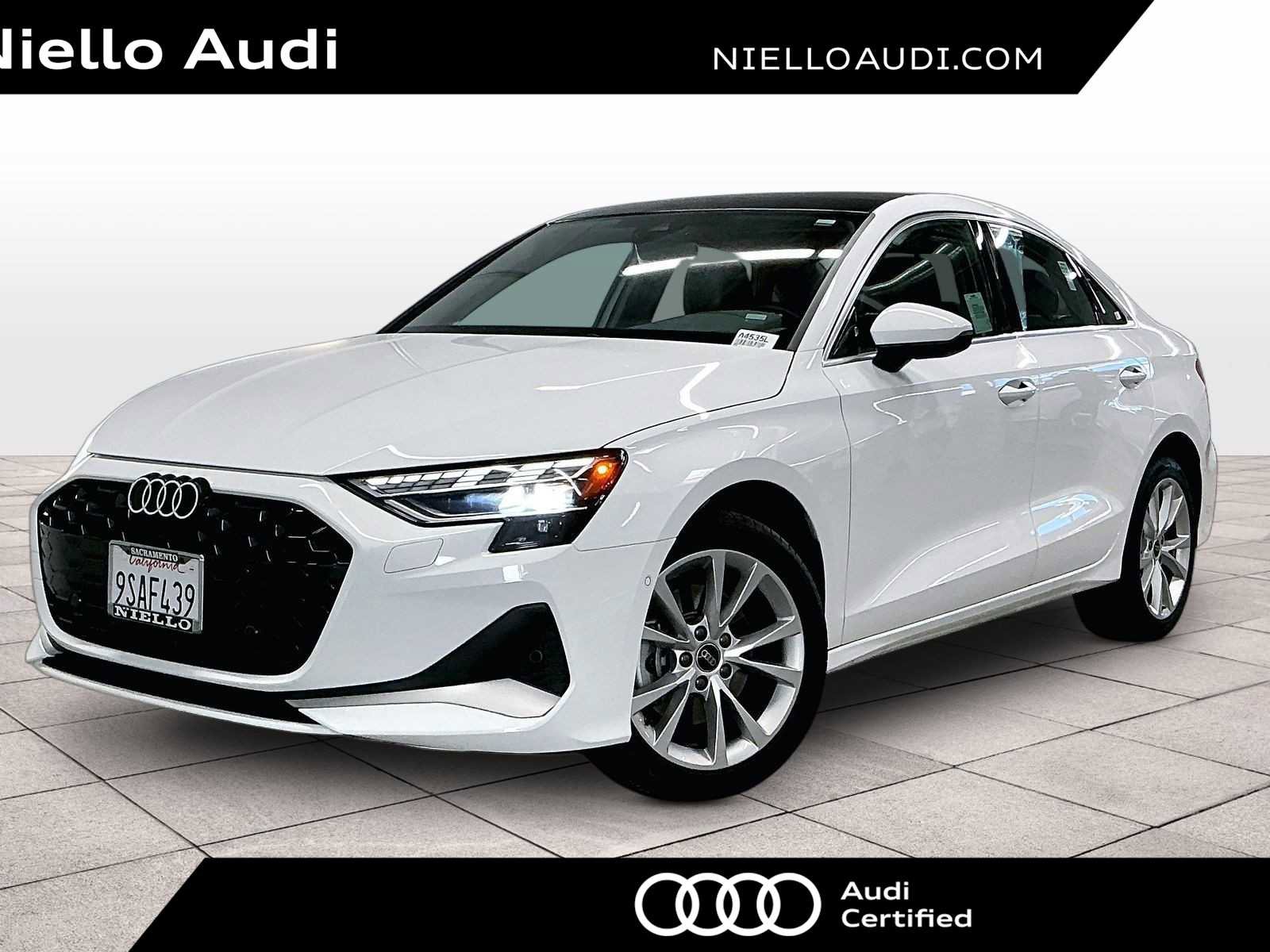 Certified 2025 Audi A3 2.0T Premium Plus w/ Premium Plus Package image 1