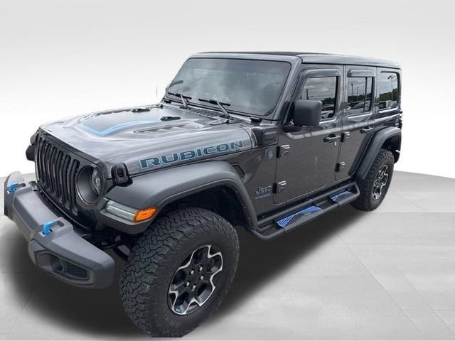 Used 2021 Jeep Wrangler Unlimited Rubicon 4xe w/ Cold Weather Group AWD/4WD image 2