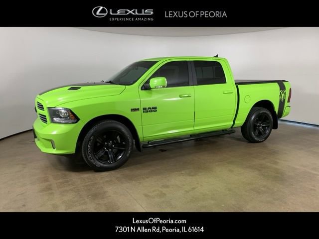 Used 2017 RAM 1500 Sport w/ Sublime Green Sport Package AWD/4WD image 1