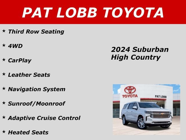 Used 2024 Chevrolet Suburban High Country w/ Max Trailering Package AWD/4WD image 41