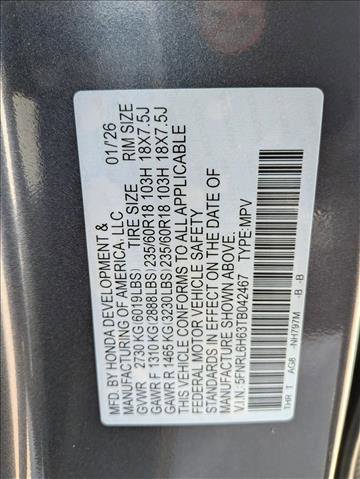 New 2026 Honda Odyssey EX-L image 17