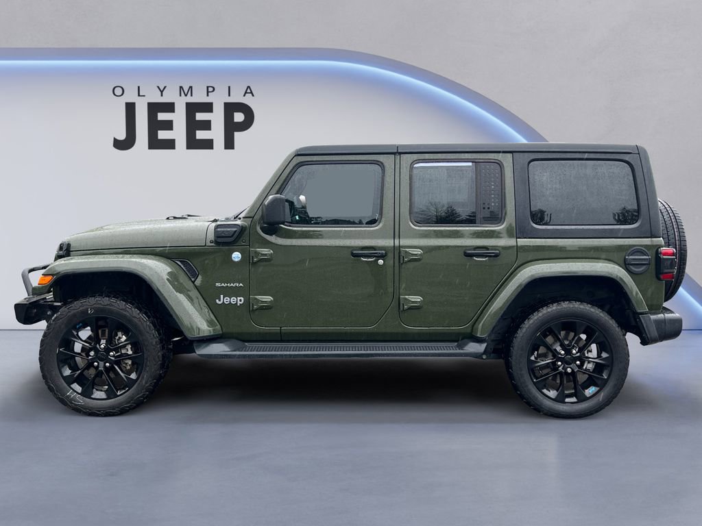 Certified 2022 Jeep Wrangler Unlimited Sahara 4xe w/ Cold Weather Group image 2