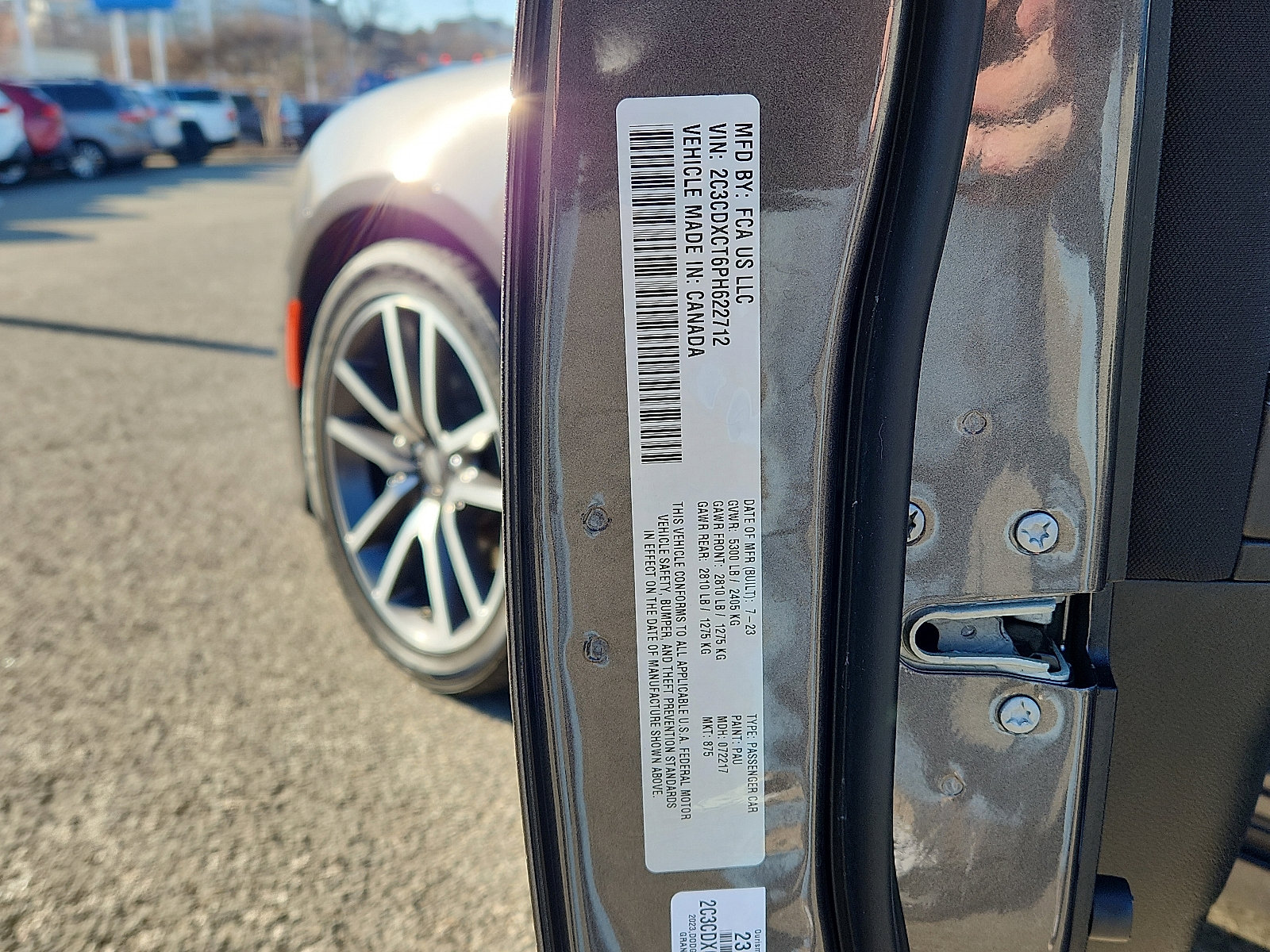 Used 2023 Dodge Charger R/T w/ Navigation & Travel Group image 27