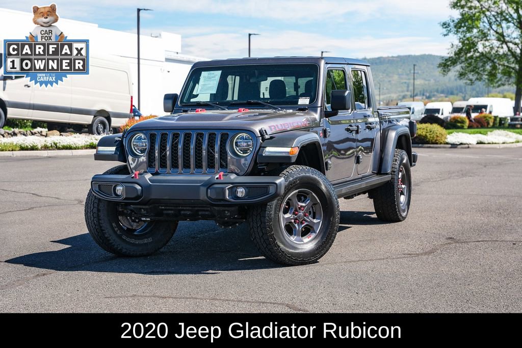 Used 2020 Jeep Gladiator Rubicon w/ LED Lighting Group