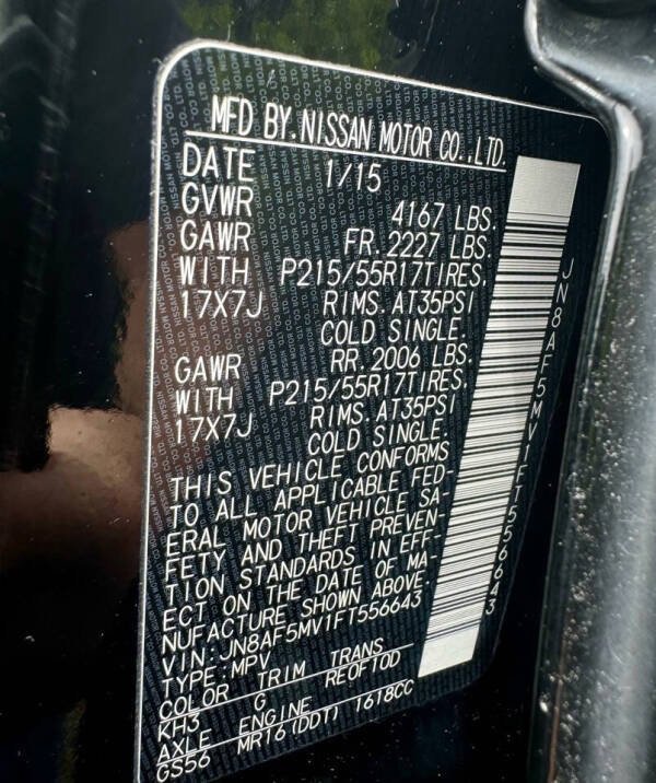 Used 2015 Nissan Juke SV w/ Technology Package image 19