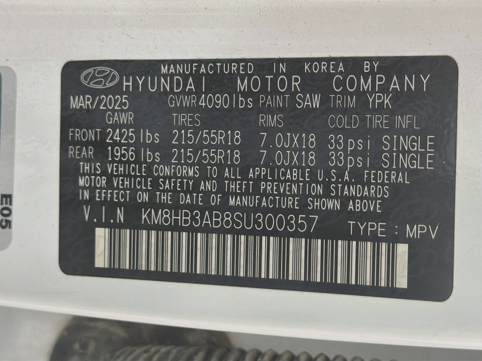 Used 2025 Hyundai Kona SEL FWD image 12