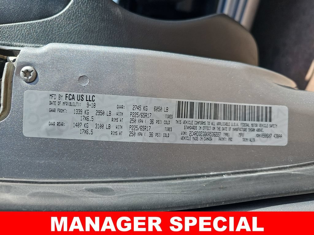 Used 2019 Dodge Grand Caravan GT FWD image 42