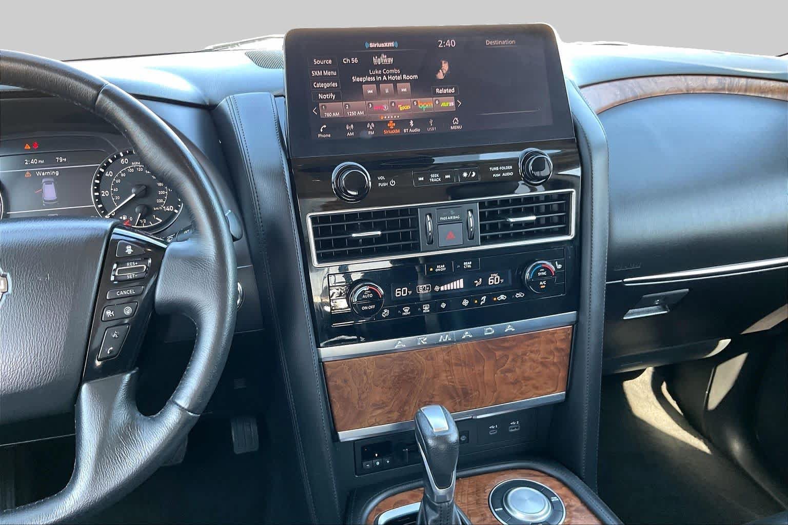 Used 2024 Nissan Armada SL w/ Captain's Chairs Package RWD image 7