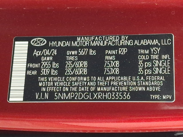Used 2024 Hyundai Santa Fe SEL AWD/4WD image 26