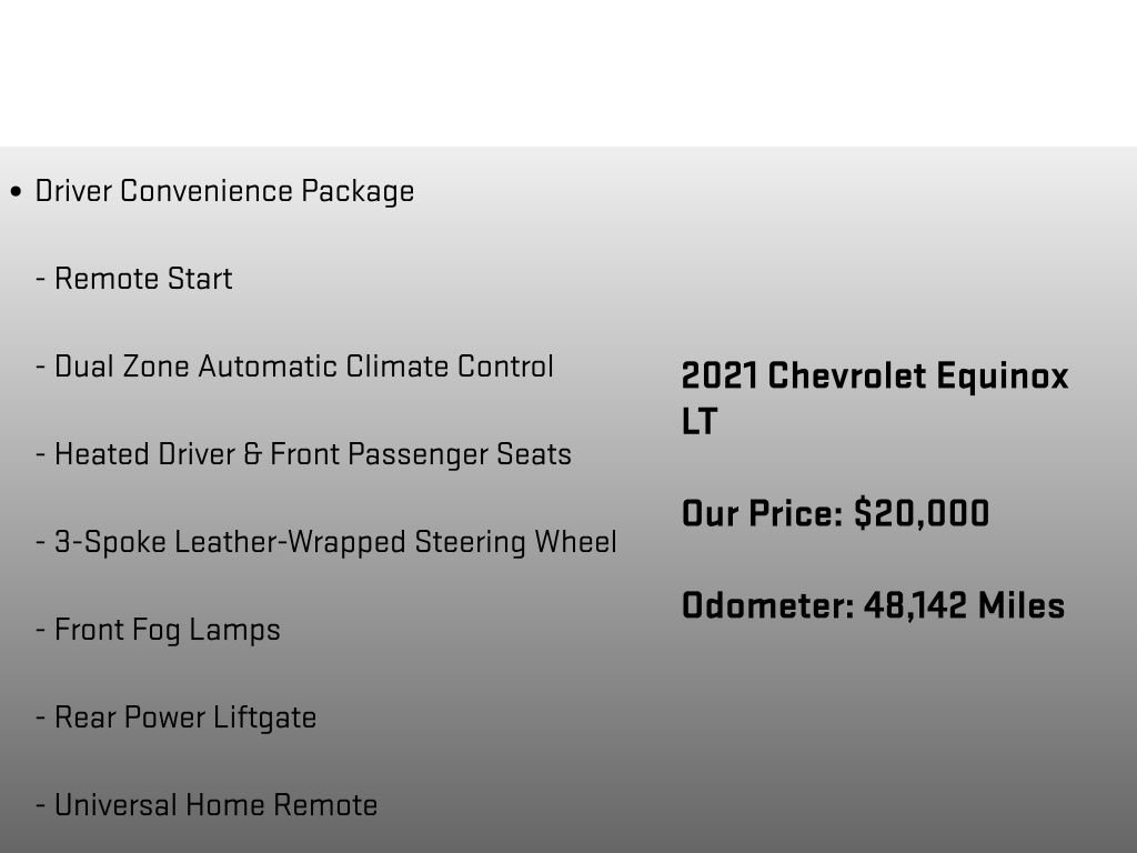 Used 2021 Chevrolet Equinox LT FWD image 12