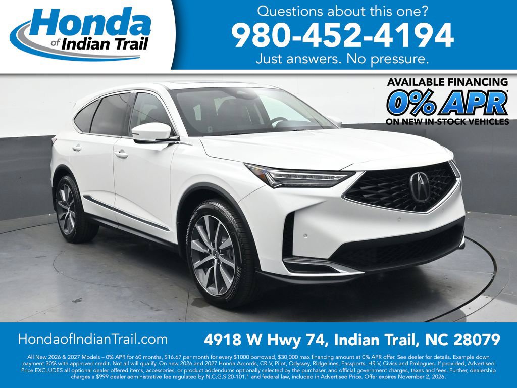 Used 2026 Acura MDX w/ Technology Package FWD 360° Tour