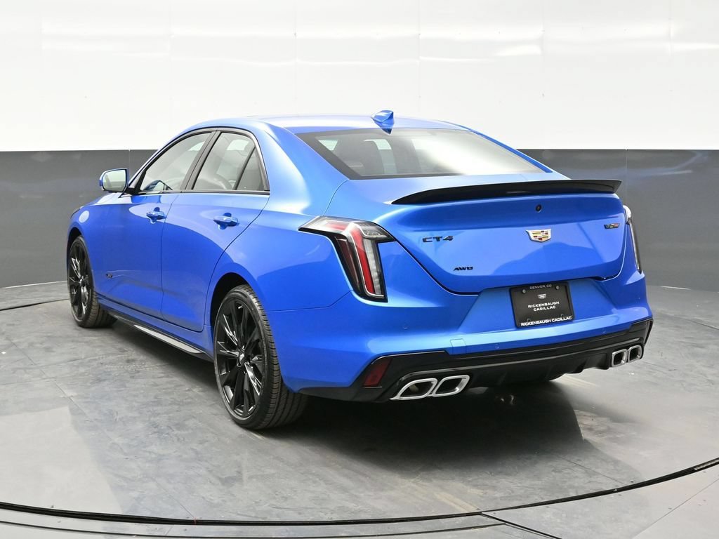 New 2025 Cadillac CT4 V w/ LPO, ONYX Package AWD/4WD image 5