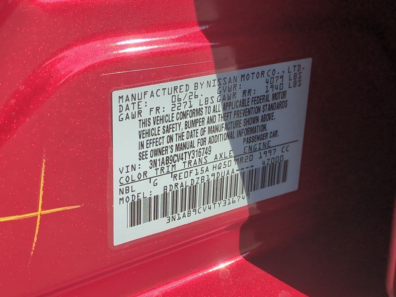 New 2026 Nissan Sentra SV w/ Floor Mat Package FWD image 40