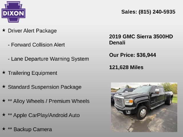 Used 2019 GMC Sierra 3500 Denali AWD/4WD image 4