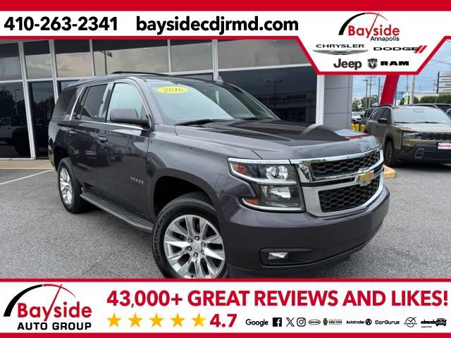 Used 2016 Chevrolet Tahoe LT w/ Luxury Package