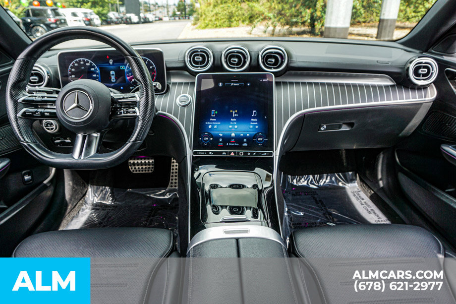 Used 2022 Mercedes-Benz C 300 Sedan w/ AMG Line w/ Night Package image 24