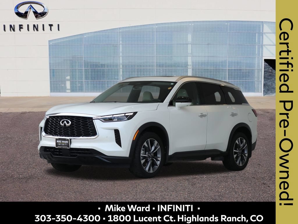 Certified 2023 INFINITI QX60 Luxe w/ Cargo Package AWD/4WD image 1