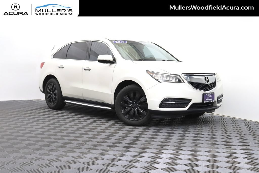 Used 2016 Acura MDX SH-AWD w/ Technology Package image 1