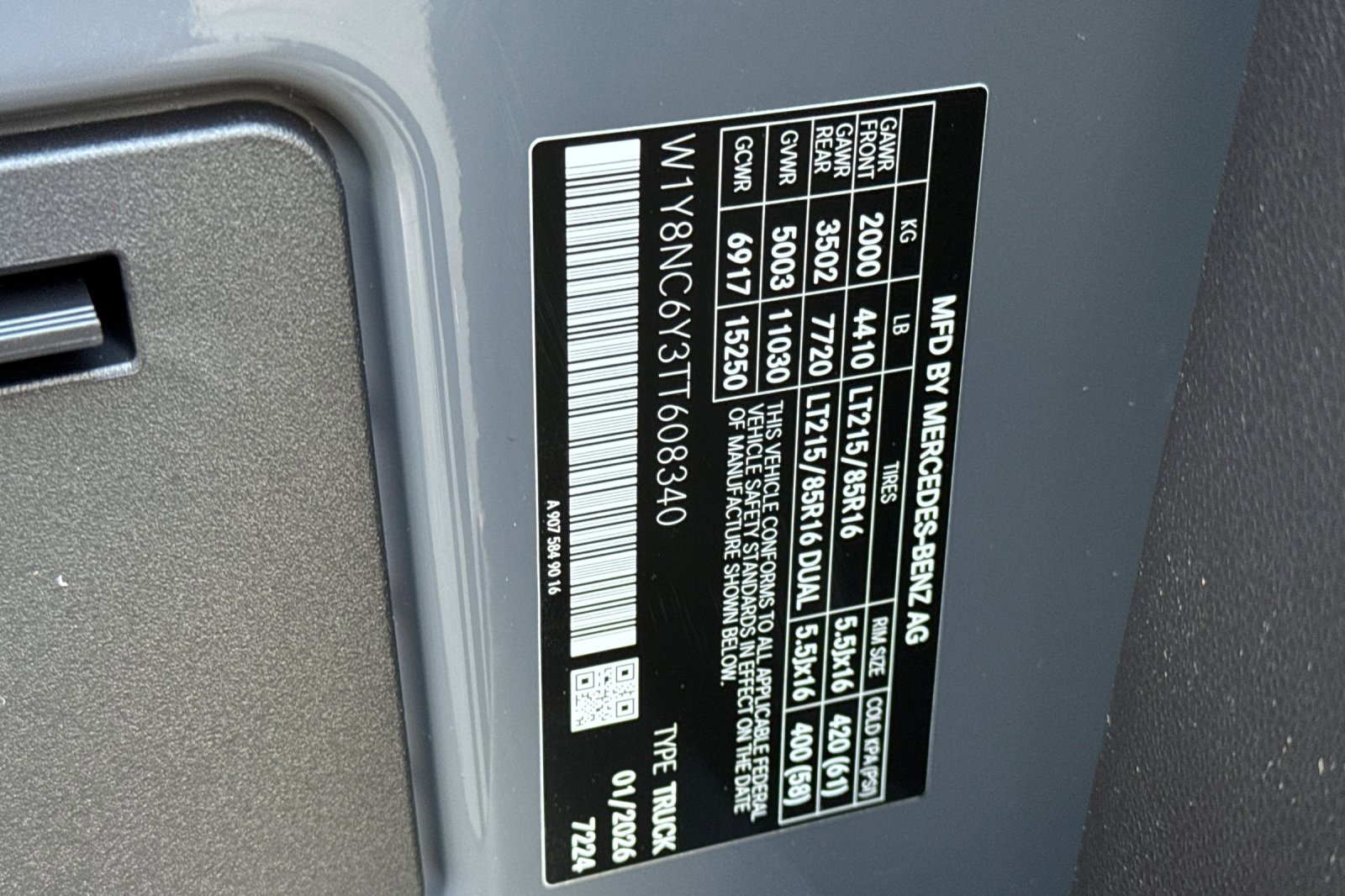 New 2026 Mercedes-Benz Sprinter 3500 image 28