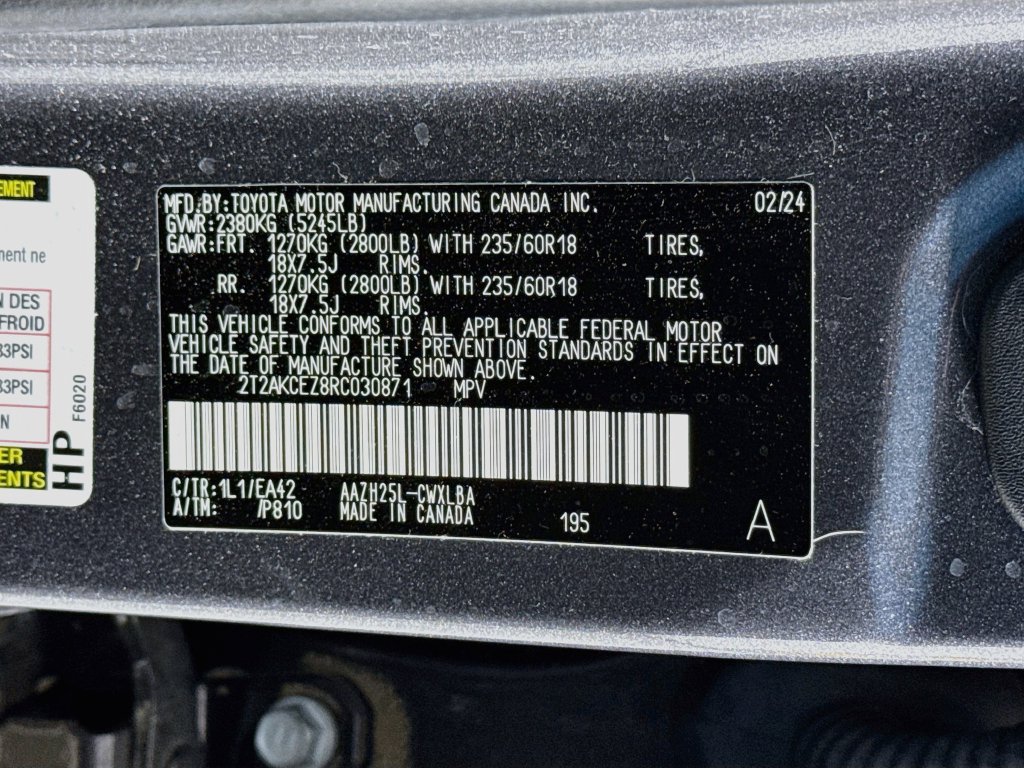 Certified 2024 Lexus NX 350h AWD w/ Cold Area Package image 33