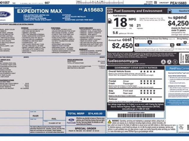 Used 2023 Ford Expedition Max Limited image 27