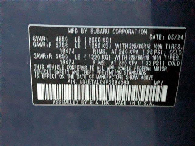 Certified 2024 Subaru Outback Onyx Edition image 25