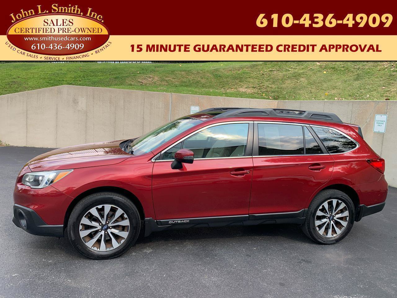 Used 2016 Subaru Outback 2.5i Limited AWD/4WD image 1